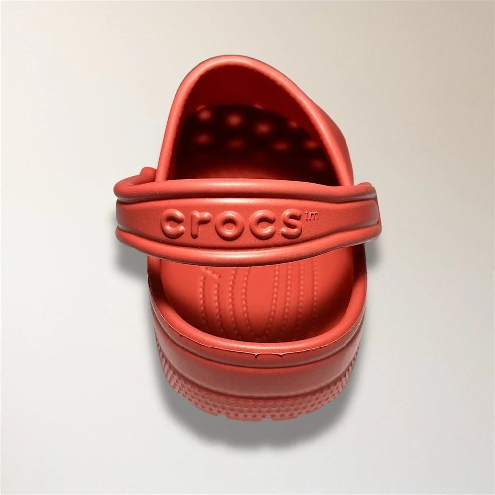Crocs Classic Clog Red Strawberry Wine Slip‎ On Waterproof Mens 5 Comfort Travel